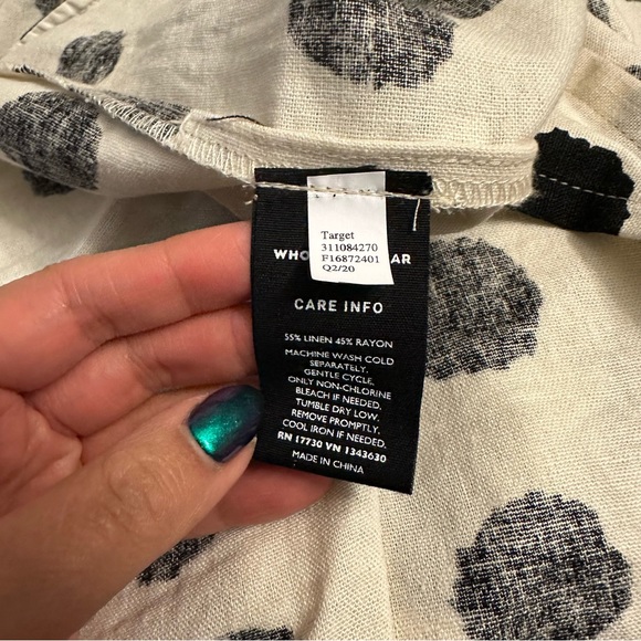 TARGET Who What Wear polka dot maxi dress - Picture 7 of 8